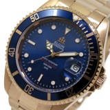 エルジン ELGIN 自動巻き メンズ 腕時計 FK1405PG-BL ブルー