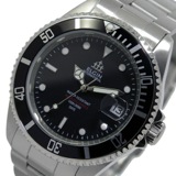 エルジン ELGIN 自動巻き メンズ 腕時計 FK1405S-B ブラック
