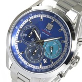 エルジン ELGIN クロノ クオーツ メンズ 腕時計 FK1411S-BL ブルー
