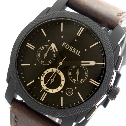 フォッシル FOSSIL 腕時計 メンズ FS4656 クォーツ ダークブラウン