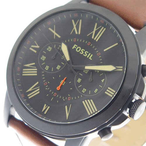 送料無料】フォッシル FOSSIL 腕時計 メンズ FS5241 ブラック ブラウン 