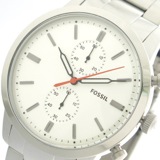 フォッシル FOSSIL 腕時計 メンズ FS5346 クォーツ ホワイト シルバー
