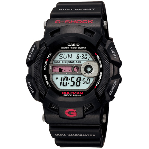 カシオ Gショック ガルフマン デジタル 腕時計 G-9100-1JF