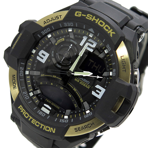 カシオ Gショック スカイコックピット メンズ 腕時計 GA-1000-9G