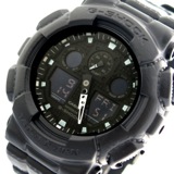 カシオ CASIO 腕時計 メンズ GA-100BT-1A Gショック G-SHOCK クォーツ ブラック