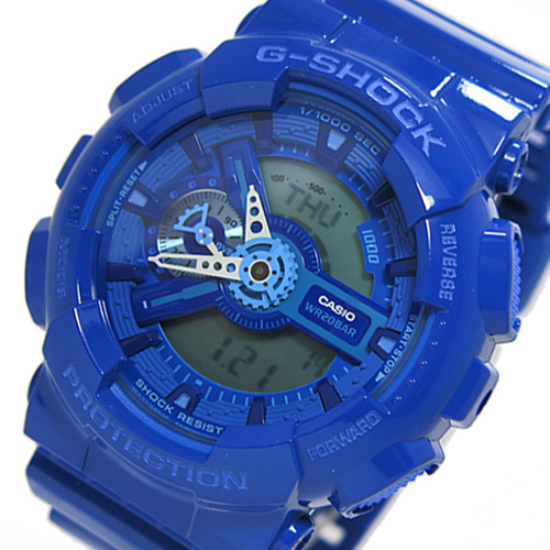 カシオ CASIO Gショック G-SHOCK メンズ 腕時計 GA-110BC-2A ブルー