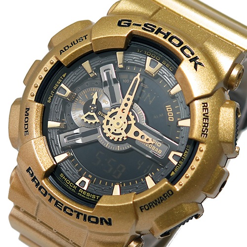 カシオ Gショック クレイジーゴールド メンズ 腕時計 GA-110GD-9B ゴールド