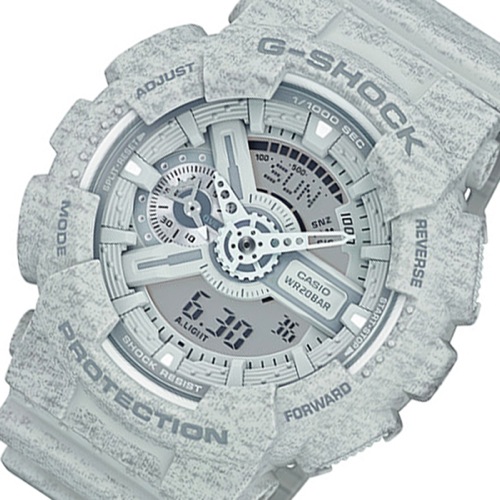 カシオ Gショック アナデジ クオーツ メンズ 腕時計 GA-110HT-8A グレー