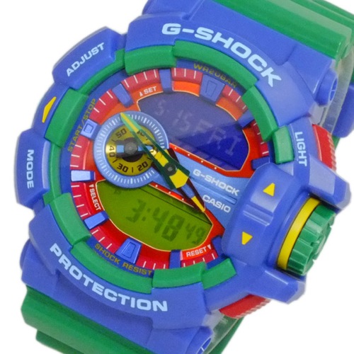 カシオ Gショック ハイパーカラーズ デジタル メンズ アナデジ 腕時計 GA-400-2A