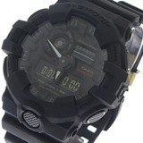 カシオ CASIO Gショック G-SHOCK 35th Anniversary BIG BANG BLACK アナデジ クオーツ メンズ クロノ 腕時計 GA-735A-1A ブラック