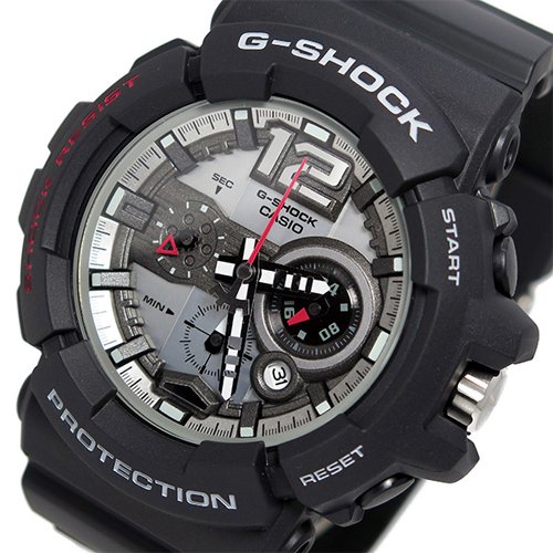 カシオ Gショック クオーツ メンズ 腕時計 GAC-110-1A ブラック