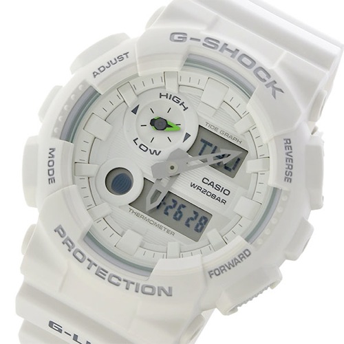 カシオ GショックGライド クオーツ メンズ 腕時計 GAX-100A-7A ホワイト