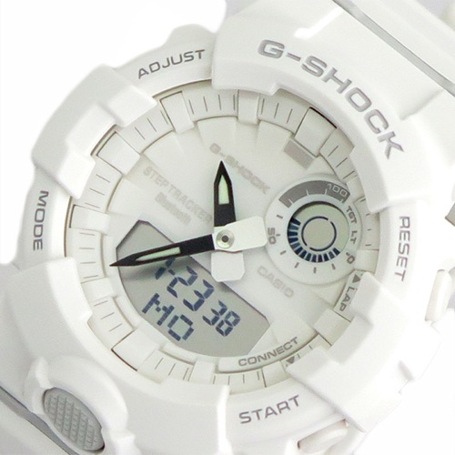 カシオ CASIO Gショック G-SHOCK 腕時計 メンズ GBA-800-7A クォーツ ホワイト