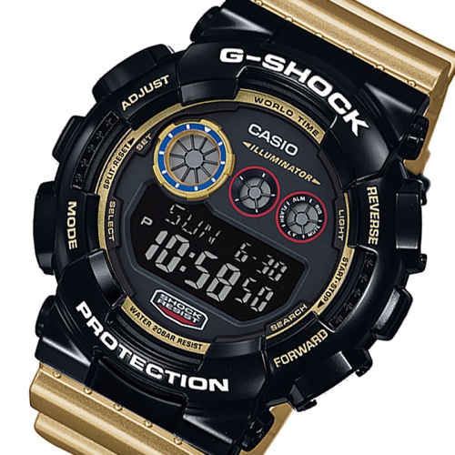カシオ Gショック デジタル メンズ 腕時計 GD-120CS-1 ブラック