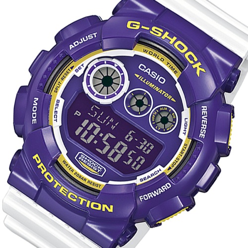 カシオ Gショック デジタル メンズ 腕時計 GD-120CS-6 パープル