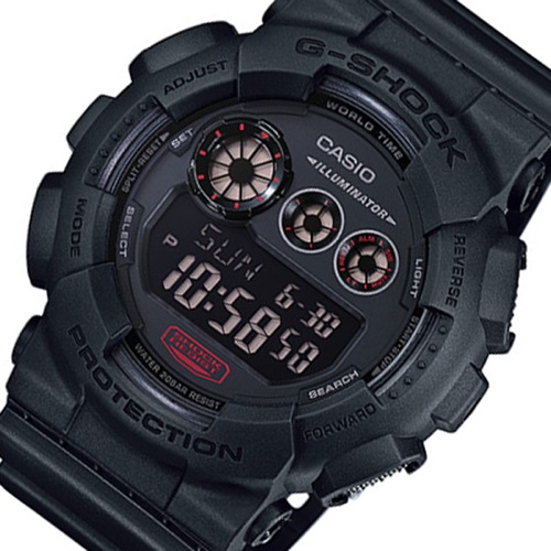 カシオ Gショック デジタル メンズ 腕時計 GD-120MB-1 ブラック