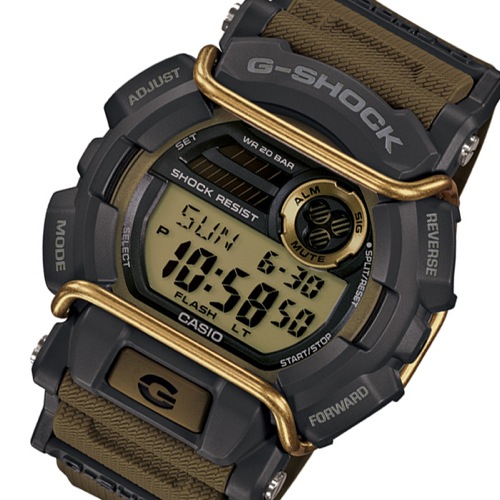 カシオ Gショック デジタル メンズ 腕時計 GD-400-9 カーキ