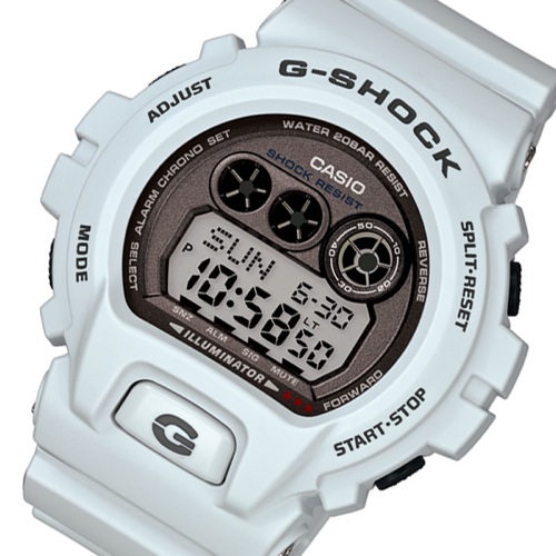 カシオ Gショック ブリザードホワイト メンズ 腕時計 GD-X6900LG-8 ホワイト