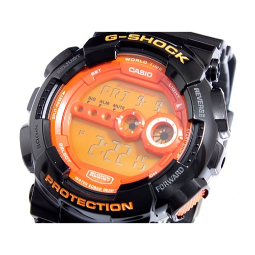 カシオ CASIO Gショック G-SHOCK 高輝度LED 腕時計 GD100HC-1