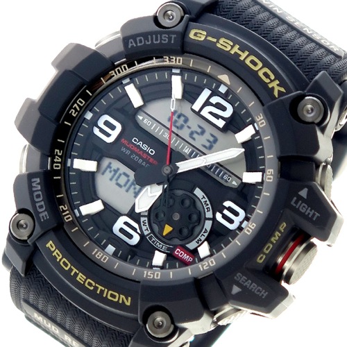 カシオ Gショッククオーツ メンズ 腕時計 GG-1000-1A ブラック×ブラック
