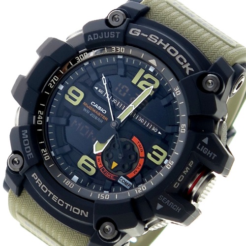 カシオ Gショッククオーツ メンズ 腕時計 GG-1000-1A5 ブラック×カーキ