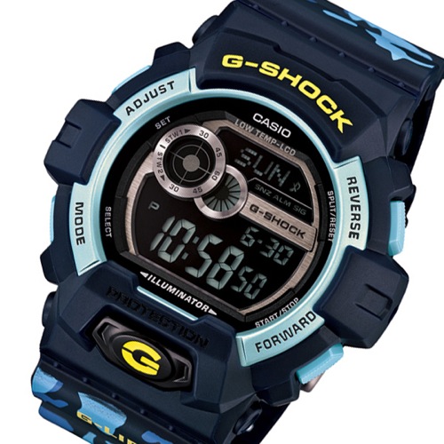 カシオ Gショック Gライド メンズ 腕時計 GLS-8900CM-2 ブルー