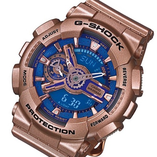 カシオ Gショック エスシリーズ メンズ 腕時計 GMA-S110GD-2A ブラウンゴールド