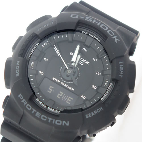 カシオ Gショック Sシリーズ クオーツ ユニセックス 腕時計 GMA-S130-1A ブラック/ブラック