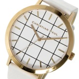 クリスチャンポール グリッド WHITEHAVEN ユニセックス 腕時計 GR-03 ホワイト