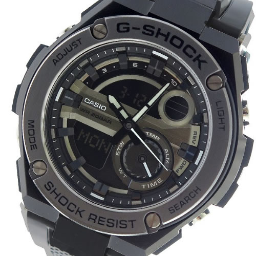 カシオ Gショック クオーツ メンズ 腕時計 GST-210M-1A ブラック