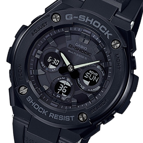 【送料無料】カシオ CASIO Gショック G-SHOCK アナデジ クオーツ メンズ 腕時計 GST-W300G-1A1JF ブラック 国内