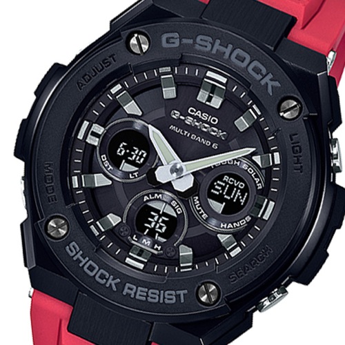 カシオ CASIO Gショック G-SHOCK アナデジ クオーツ メンズ 腕時計 GST-W300G-1A4JF ブラック 国内正規