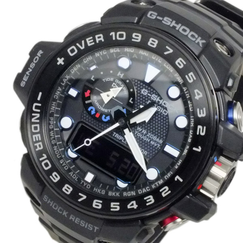 【送料無料】カシオ Gショック ガルフマスター 電波 ソーラー メンズ 腕時計 GWN-1000B-1A - メンズブランドショップ グラッグ