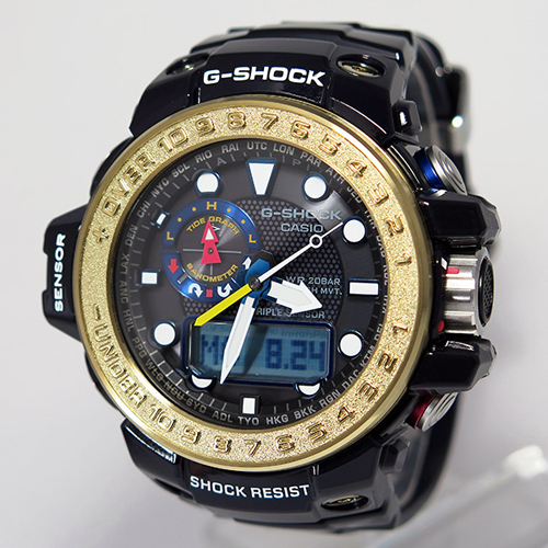 カシオ CASIO Gショック ガルフマスター メンズ 腕時計 GWN-1000F-2A ブラック