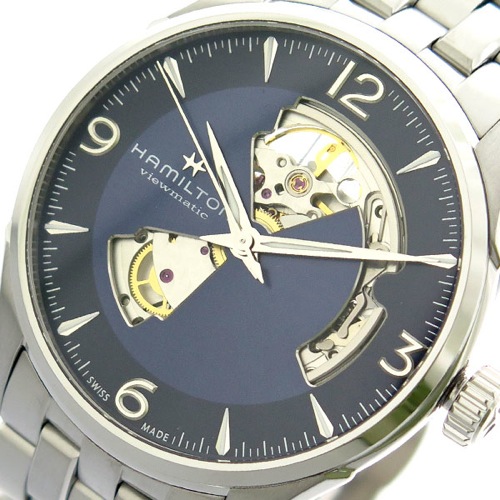 ハミルトン HAMILTON 腕時計 メンズ H32705141 自動巻き ネイビー シルバー