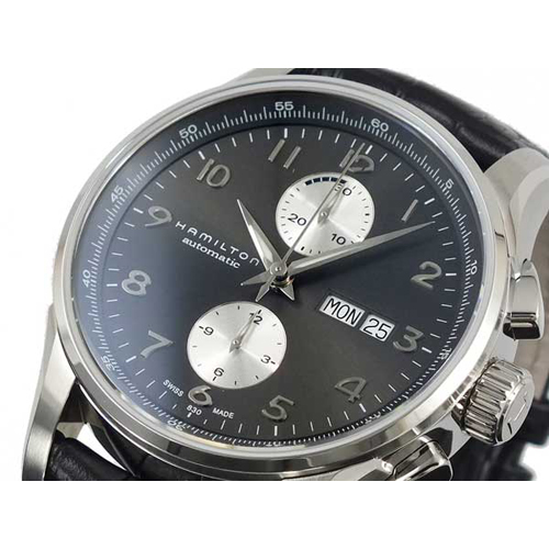 【送料無料】ビジネスマンに人気のハミルトン HAMILTON ジャズマスター マエストロ クロノグラフ 自動巻き メンズ 腕時計 H32766783
