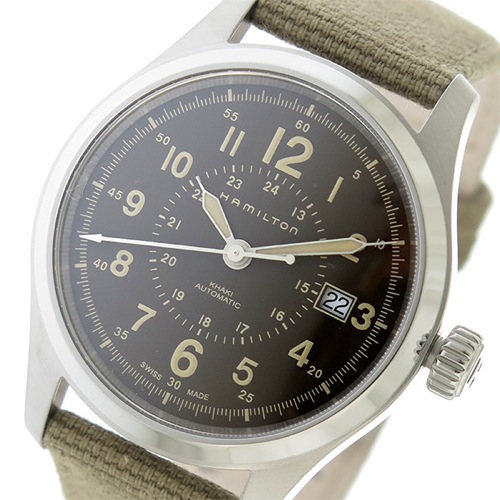 ハミルトン カーキ フィールド 自動巻き メンズ 腕時計 H70305993 ブラウン