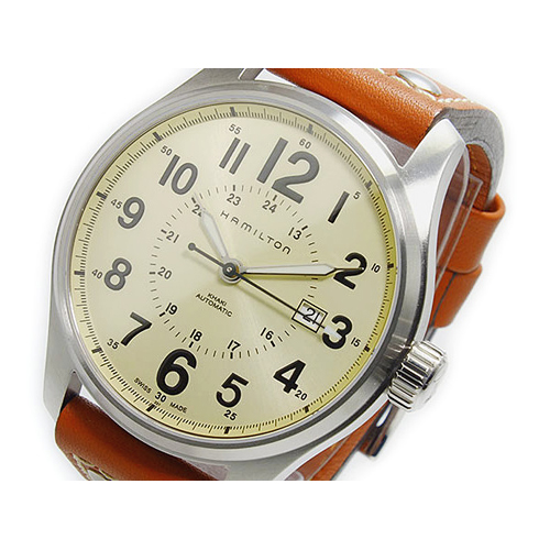 ハミルトン カーキ KHAKI オフィサー オート 自動巻 メンズ 腕時計 H70615523