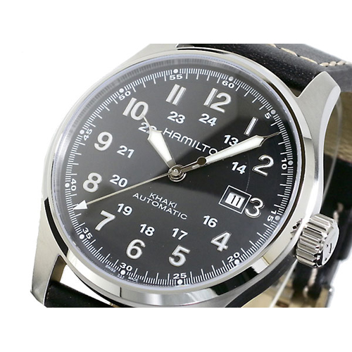 【送料無料】フォーマル腕時計なら今人気のハミルトン HAMILTON カーキ KHAKI オフィサー オート 自動巻き メンズ 腕時計