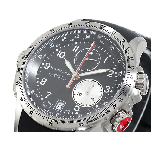 【送料無料】フォーマル腕時計なら今人気のハミルトン HAMILTON メンズ カーキ KHAKI ETO 腕時計 H77612333