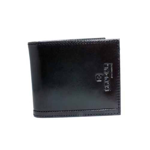 スイスミリタリー・ハノワ  メンズ 短財布 HA-41101-10 ブラック