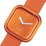POS ヒュッゲ バリ Vari Line クオーツ 腕時計 HGE020069 オレンジ