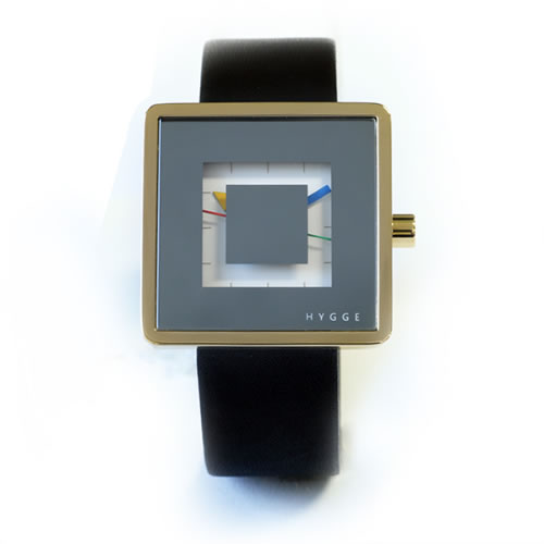 ピーオーエス ヒュッゲ 2089GP 腕時計 HGE020082 ミラー ゴールド