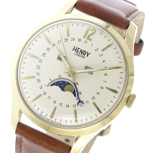 【送料無料】ヘンリーロンドン HENRY LONDON エッジウェア EDGWARE ユニセックス 39mm 腕時計 HL39-LS-0148
