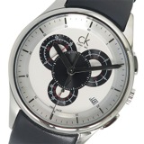 カルバンクライン クロノ クオーツ メンズ 腕時計 K2A27188 ホワイト
