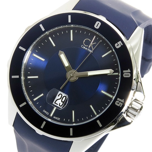 【送料無料】カルバン クライン CALVIN KLEIN クオーツ メンズ 腕時計 K2W21TZX ネイビー - メンズブランドショップ グラッグ