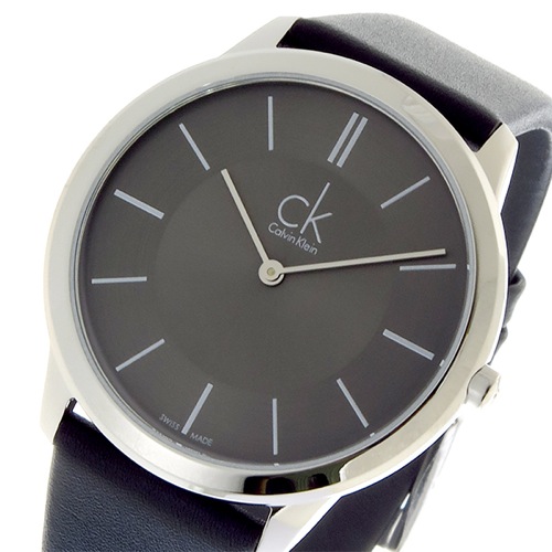 【送料無料】カルバン クライン CALVIN KLEIN クオーツ メンズ 腕時計 K3M211C4 チャコール - メンズブランドショップ グラッグ