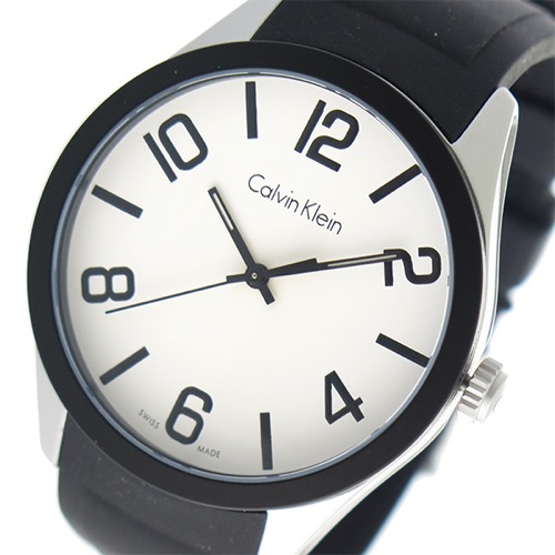 【送料無料】カルバンクライン CALVIN KLEIN クオーツ メンズ 腕時計 K5E51CB2 ホワイト - メンズブランドショップ グラッグ