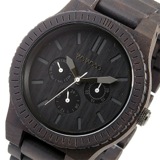 ウィーウッド WEWOOD 木製 メンズ 腕時計 KAPPA-BLACK ブラック 国内正規