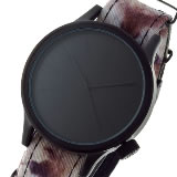 コモノ Magnus Print-Walves クオーツ メンズ 腕時計 KOM-W1918 ブラック